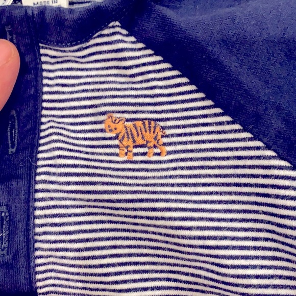 Janie and Jack Baby Boy Romper 0-3 Mo - Picture 3 of 4